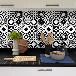 Ambiance-sticker 9 stickers carreaux de ciment azulejos giavino pas cher