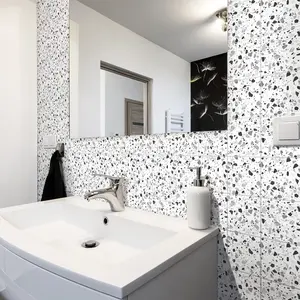 Ambiance-sticker 24 stickers carrelages terrazzo taorminaVendu parambiance-sticker