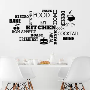 Ambiance-sticker Sticker citation cuisine Bake, kitchen, wineVendu parambiance-sticker