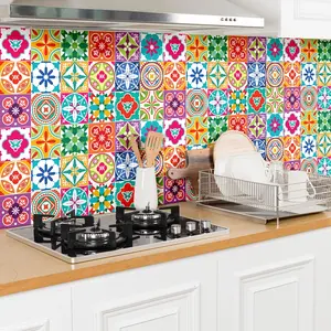 Ambiance-sticker 30 stickers carrelages azulejos zoranaVendu parambiance-sticker