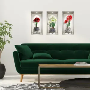Ambiance-sticker Sticker 3D fleurs de lysVendu parambiance-sticker