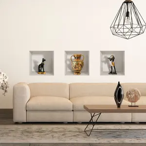 Ambiance-sticker Stickers 3D statuettes égyptiennes antiquesVendu parambiance-sticker