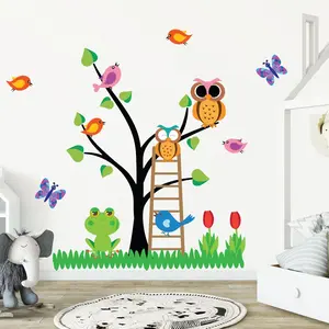 Ambiance-sticker Stickers enfant arbre des hibouxVendu parambiance-sticker