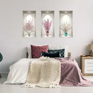 Ambiance-sticker Stickers 3D fleurs bouquets de cerisierVendu parambiance-sticker