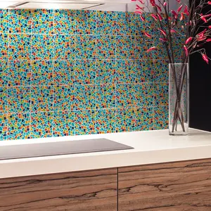 Ambiance-sticker 30 stickers carrelages terrazzo wilfredVendu parambiance-sticker