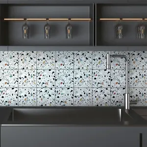 Ambiance-sticker 9 stickers carrelages terrazzo cametiliaVendu parambiance-sticker