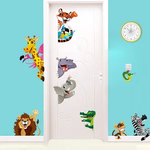 Comparateur de prix : Ambiance-sticker Sticker animaux de la savane pour enfants
