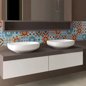 Ambiance-sticker 9 stickers carrelages azulejos patrinaVendu parambiance-sticker
