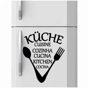 Ambiance-sticker Sticker frigo citation Küche, cuisine, cozinhaVendu parambiance-sticker