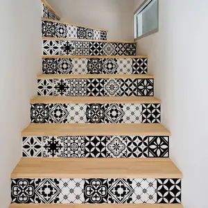 Ambiance-sticker Stickers escalier carreaux de ciment nicolino x 2Vendu parambiance-sticker