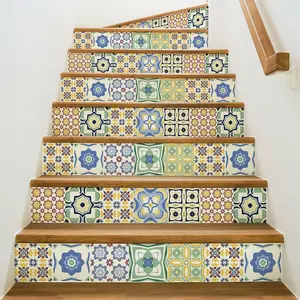 Ambiance-sticker Stickers escalier carreaux de ciment sephira x 2Vendu parambiance-sticker