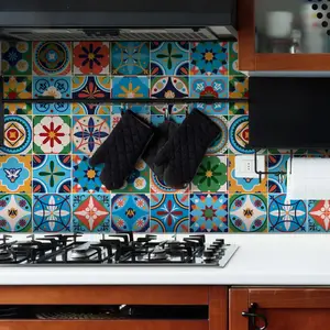 Ambiance-sticker 30 stickers carrelages azulejos tizianaVendu parambiance-sticker