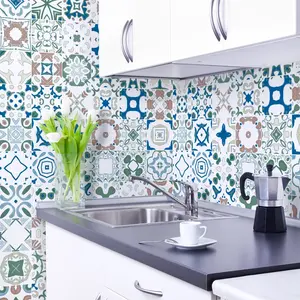 Ambiance-sticker 9 stickers carrelages azulejos brigittaVendu parambiance-sticker