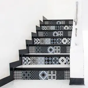 Ambiance-sticker Stickers escalier carreaux de ciment zola x 2Vendu parambiance-sticker