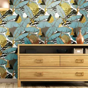 Ambiance-sticker Sticker tapisserie tropicale HuarazVendu parambiance-sticker