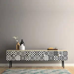 Ambiance-sticker 24 stickers carrelages meuble linoVendu parambiance-sticker