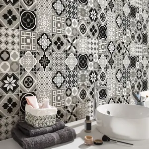 Ambiance-sticker 24 stickers carreaux de ciment azulejos venessaVendu parambiance-sticker