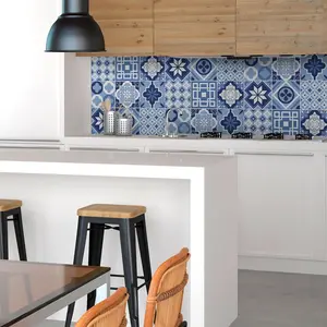 Ambiance-sticker 9 stickers carreaux de ciment azulejos leonidoVendu parambiance-sticker