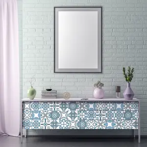 Ambiance-sticker 30 stickers carrelages meuble geraldoVendu parambiance-sticker