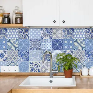Ambiance-sticker 30 stickers carrelages azulejos ursulinaVendu parambiance-sticker