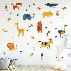 Ambiance-sticker Stickers animaux scandinaves la savaneVendu parambiance-sticker