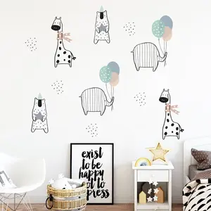Ambiance-sticker Stickers animaux scandinaves élégantsVendu parambiance-sticker