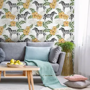 Ambiance-sticker Sticker tapisserie tropicale Guardalavaca pas cher