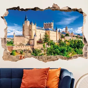 Ambiance-sticker Sticker trompe l'oeil vue sur le Palais Alcazar de SévilleVendu parambiance-sticker