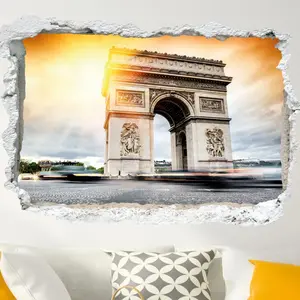 Ambiance-sticker Sticker trompe l'oeil monument les Champs ElyséesVendu parambiance-sticker