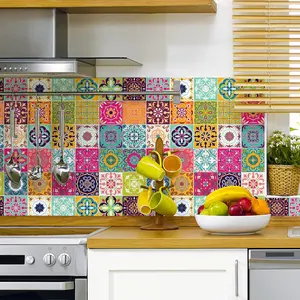 Ambiance-sticker 30 stickers carrelages azulejos dinoraVendu parambiance-sticker
