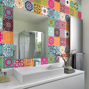 Ambiance-sticker 24 stickers carreaux de ciment azulejos dionisoVendu parambiance-sticker