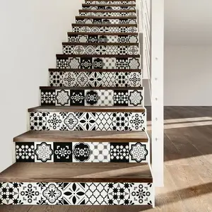 Ambiance-sticker Stickers escalier carreaux de ciment luis x 2Vendu parambiance-sticker