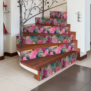 Ambiance-sticker Stickers contremarche tropical Cartago x 2 pas cher