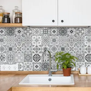 Ambiance-sticker 30 stickers carreaux de ciment azulejos claudinaVendu parambiance-sticker