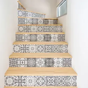 Stickers escalier carreaux de ciment adalia x 2Vendu parambiance-sticker
