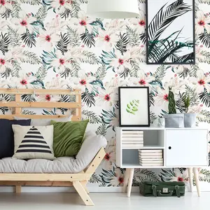 Ambiance-sticker Sticker papier peint tropical Bayamo pas cher