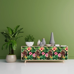 Comparateur de prix : Ambiance-sticker Sticker meuble tropical wittawas