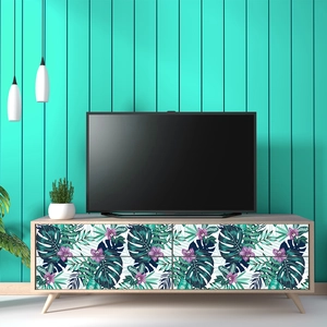 Comparateur de prix : Ambiance-sticker Sticker meuble tropical porrmate