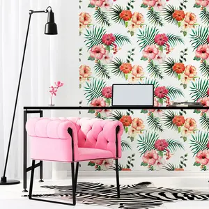 Ambiance-sticker Sticker tapisserie tropicale OsornoVendu parambiance-sticker
