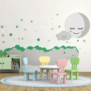 Ambiance-sticker Stickers enfant nuage scandinaves bonne nuitVendu parambiance-sticker