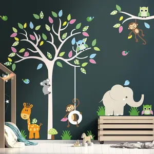 Ambiance-sticker Stickers animaux amis dans la jungleVendu parambiance-sticker