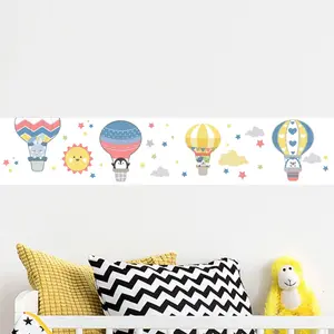 Ambiance-sticker Stickers frise chambre enfant animaux volants amis des étoilesVendu parambiance-sticker