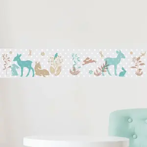 Ambiance-sticker Stickers frise chambre enfant nos amis les animauxVendu parambiance-sticker