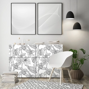 Comparateur de prix : Ambiance-sticker Sticker meuble tropical zakapa