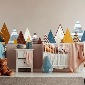 Ambiance-sticker Stickers enfant montagnes scandinaves ulrikaVendu parambiance-sticker