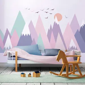 Ambiance-sticker Stickers enfant montagnes scandinaves monikaVendu parambiance-sticker