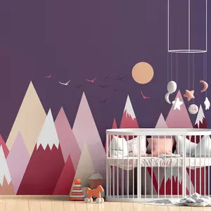 Ambiance-sticker Stickers enfant montagnes scandinaves perinekaVendu parambiance-sticker