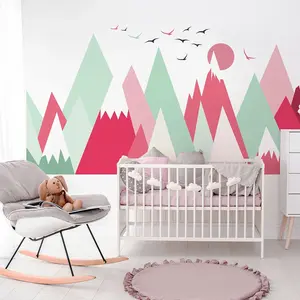 Ambiance-sticker Stickers enfant montagnes scandinaves sofinkaVendu parambiance-sticker