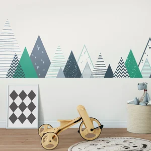 Comparateur de prix : Ambiance-sticker Stickers enfant montagnes scandinaves zorka