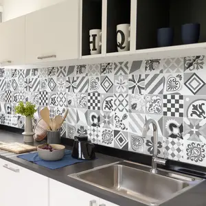 Ambiance-sticker 30 stickers carreaux de ciment azulejos mandiaVendu parambiance-sticker